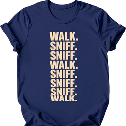 Walk Sniff T Shirt Gift For Dog Lover