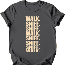 Walk Sniff T Shirt Gift For Dog Lover