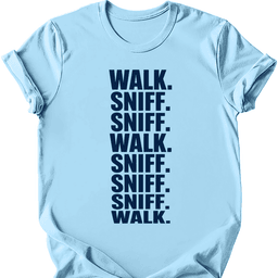 Walk Sniff T Shirt Gift For Dog Lover