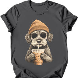 Schnoodle Hipster Dog T Shirt Gift For Dog Lover