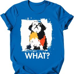 Shih Tzu What Dog T Shirt Gift For Dog Lover