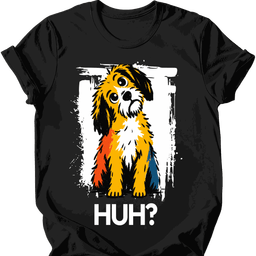 Schnoodle Huh Dog T Shirt Gift For Dog Lover