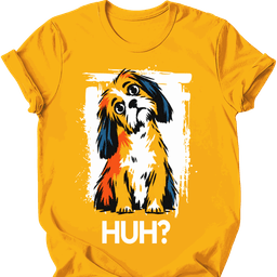 Shih Tzu Huh Dog T Shirt Gift For Dog Lover