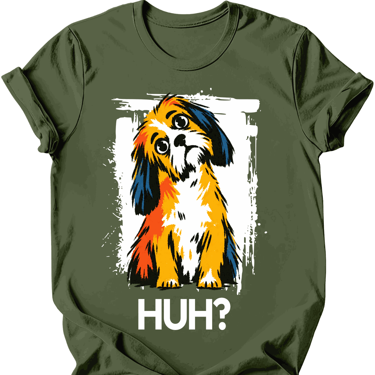 Shih Tzu Huh Dog T Shirt Gift For Dog Lover