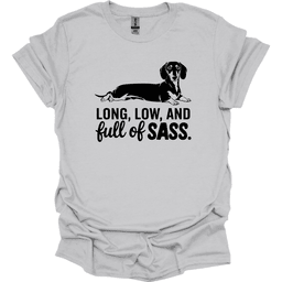 Sassy Dachshund 54 T Shirt Gift For Dog Lover