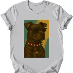 Staffordshire Bull Terrier Punk Dog T Shirt Gift For Dog Lover