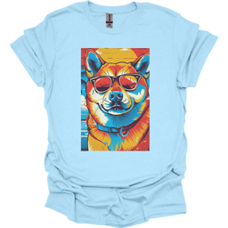 Shiba Inu Summer Dog T Shirt Gift For Dog Lover