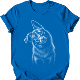 Schipperke Tilted Dog T Shirt Gift For Dog Lover