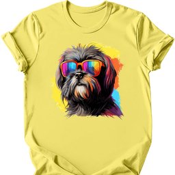 Shih Tzu Top Dog T Shirt Gift For Dog Lover