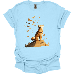 Shiba Inu Fall Dog T Shirt Gift For Dog Lover