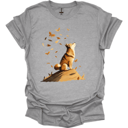 Shiba Inu Fall Dog T Shirt Gift For Dog Lover