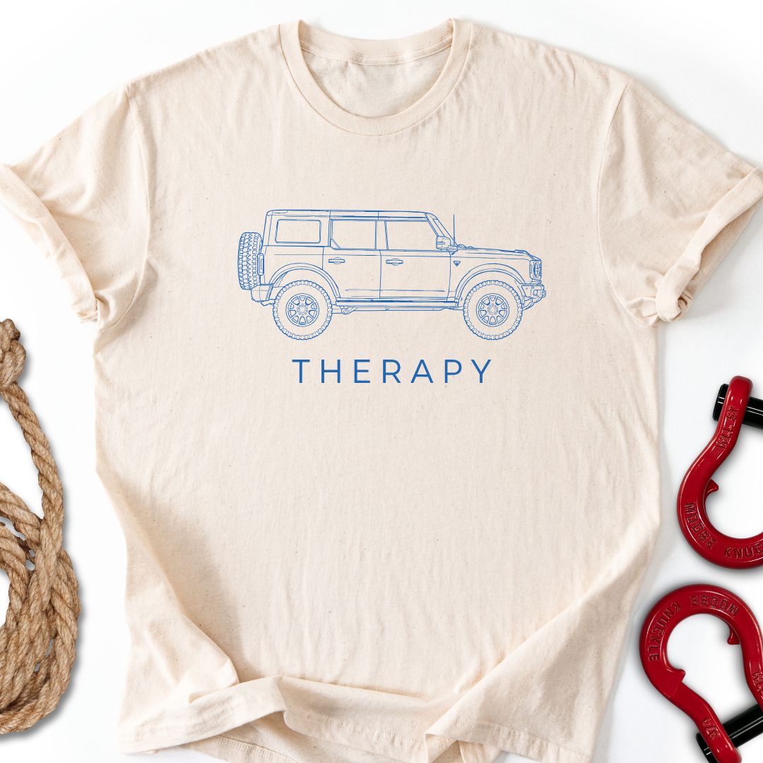 Bro Therapy T Shirt Gift For Offroad Enthusiast