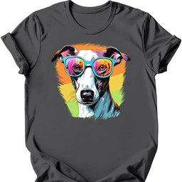 Whippet Top Dog T Shirt Gift For Dog Lover
