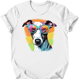 Whippet Top Dog T Shirt Gift For Dog Lover
