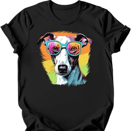 Whippet Top Dog T Shirt Gift For Dog Lover
