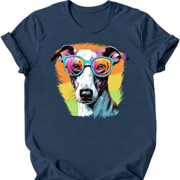 Whippet Top Dog T Shirt Gift For Dog Lover