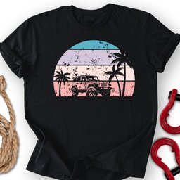 Miami Beach T Shirt Gift For Offroad Enthusiast