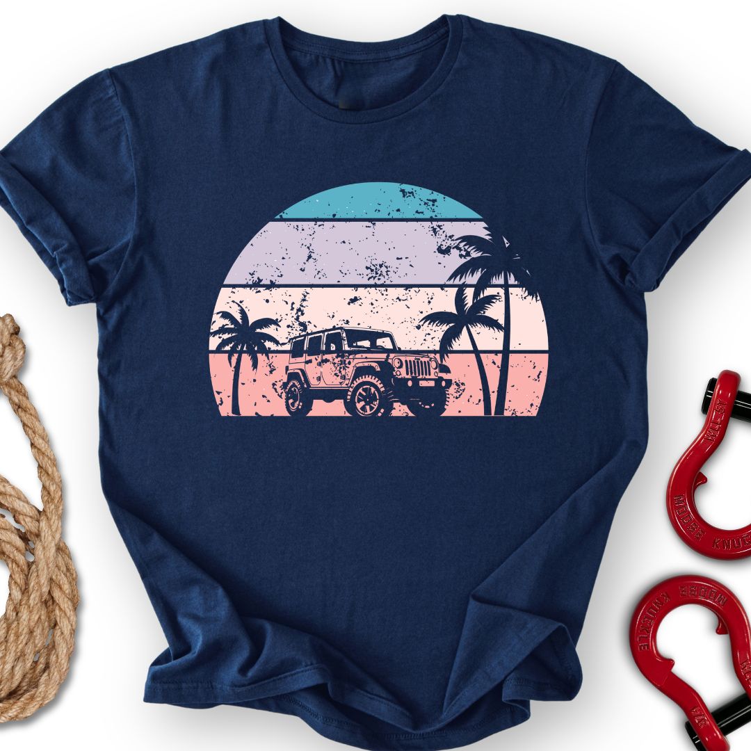 Miami Beach T Shirt Gift For Offroad Enthusiast