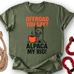 Coffee And Pack T Shirt Gift For Offroad Enthusiast