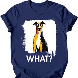 Whippet What Dog T Shirt Gift For Dog Lover