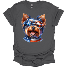 Yorkshire Patriot Series T Shirt Gift For Dog Lover