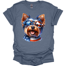 Yorkshire Patriot Series T Shirt Gift For Dog Lover