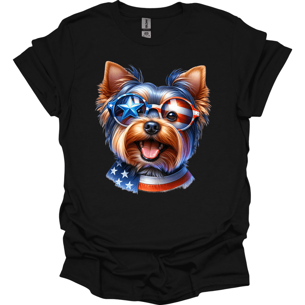 Yorkshire Patriot Series T Shirt Gift For Dog Lover