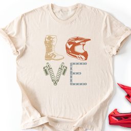 Love Mx T Shirt Gift For Offroad Enthusiast