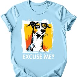 Whippet Excuse Me Dog T Shirt Gift For Dog Lover