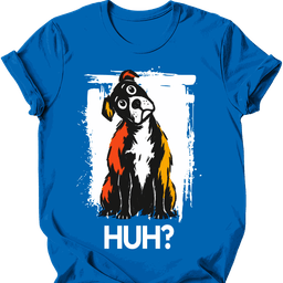 Staffordshire Pit Bull Huh Dog T Shirt Gift For Dog Lover