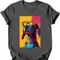 Weimaraner Punk Dog T Shirt Gift For Dog Lover