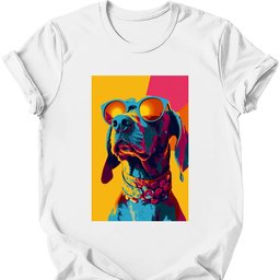 Weimaraner Punk Dog T Shirt Gift For Dog Lover