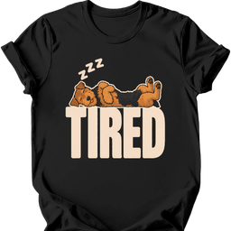 Welsh Terrier Tired Dog T Shirt Gift For Dog Lover