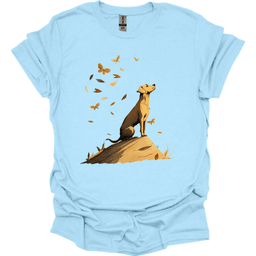 Vizsla Fall Dog T Shirt Gift For Dog Lover
