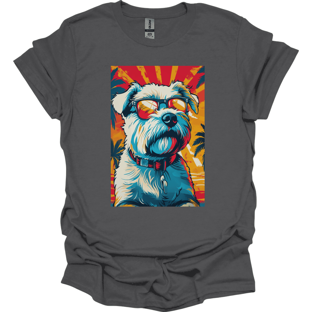 West Highland White Terrier Summer Dog T Shirt Gift For Dog Lover