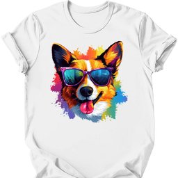 Welsh Corgi Top Dog T Shirt Gift For Dog Lover