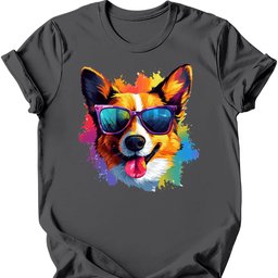 Welsh Corgi Top Dog T Shirt Gift For Dog Lover