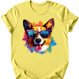 Welsh Corgi Top Dog T Shirt Gift For Dog Lover