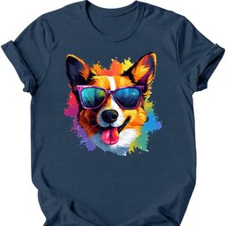 Welsh Corgi Top Dog T Shirt Gift For Dog Lover