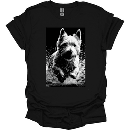 West Highland White Terrier Puddle Dog T Shirt Gift For Dog Lover