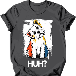 West Highland White Terrier Huh Dog T Shirt Gift For Dog Lover