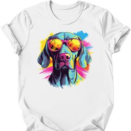 Weimaraner Top Dog T Shirt Gift For Dog Lover