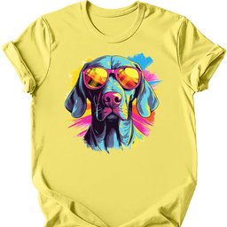 Weimaraner Top Dog T Shirt Gift For Dog Lover