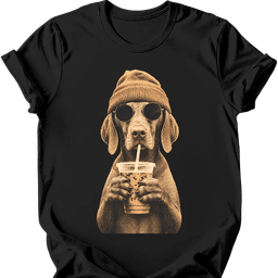 Vizsla Hipster Dog T Shirt Gift For Dog Lover
