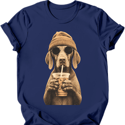 Vizsla Hipster Dog T Shirt Gift For Dog Lover