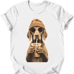 Vizsla Hipster Dog T Shirt Gift For Dog Lover