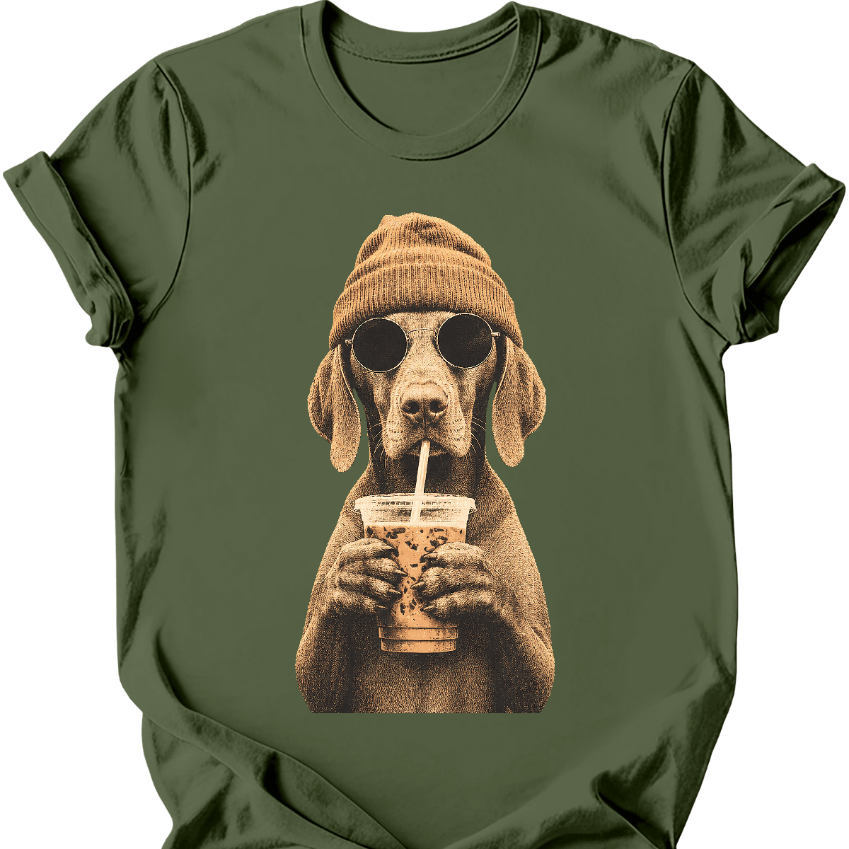 Vizsla Hipster Dog T Shirt Gift For Dog Lover