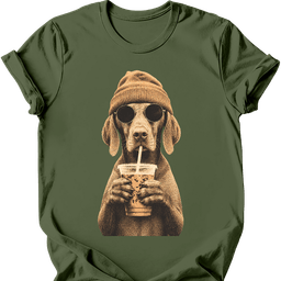 Vizsla Hipster Dog T Shirt Gift For Dog Lover