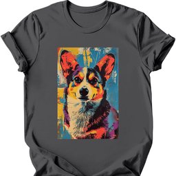 Welsh Corgi Punk Dog T Shirt Gift For Dog Lover