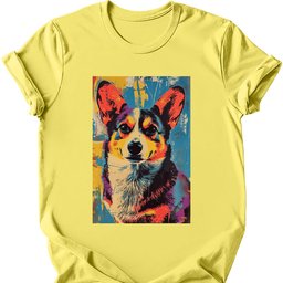 Welsh Corgi Punk Dog T Shirt Gift For Dog Lover